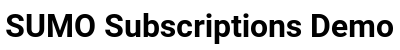 SUMO Subscriptions Logo